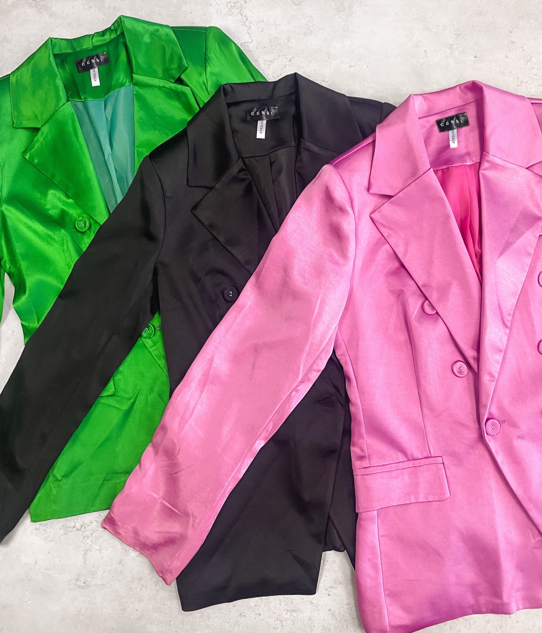 Satin Blazer